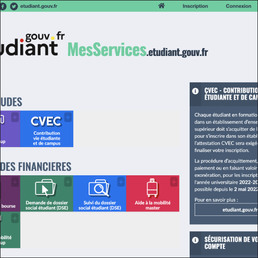Mes Services Etudiant